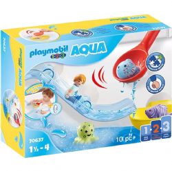// PLAYMOBIL 1-2-3 AQUA - PLAISIR D'ATTRAPER DES ANIMAUX MARINS #70637